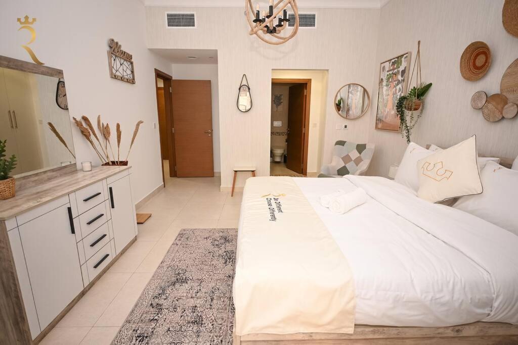 Yas Natura Bliss 1Br Apartment Абу Даби Екстериор снимка